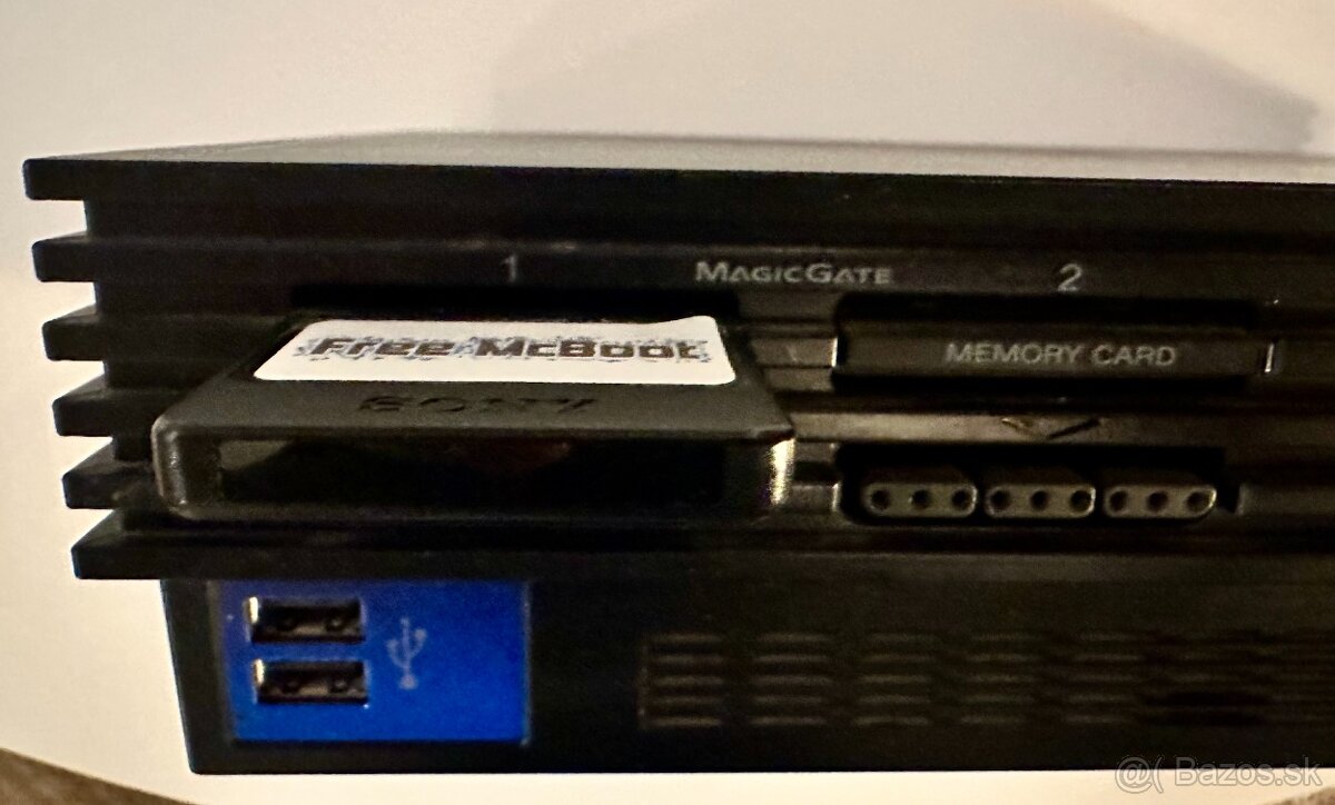 PlayStation 2 (PS2) FAT + FreeMcBoot + interný SATA HDD - 2