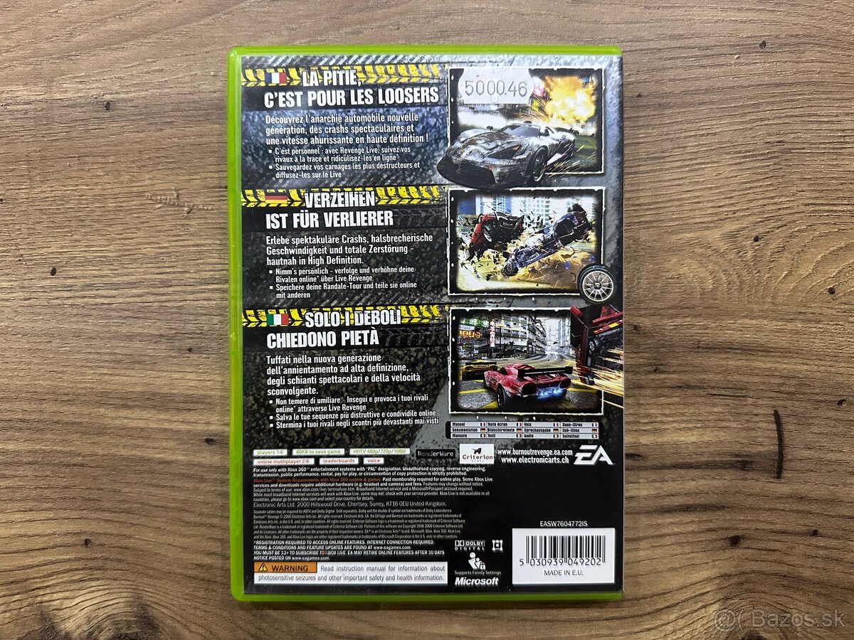 Hra XBOX 360 - Burnout Revenge - 2