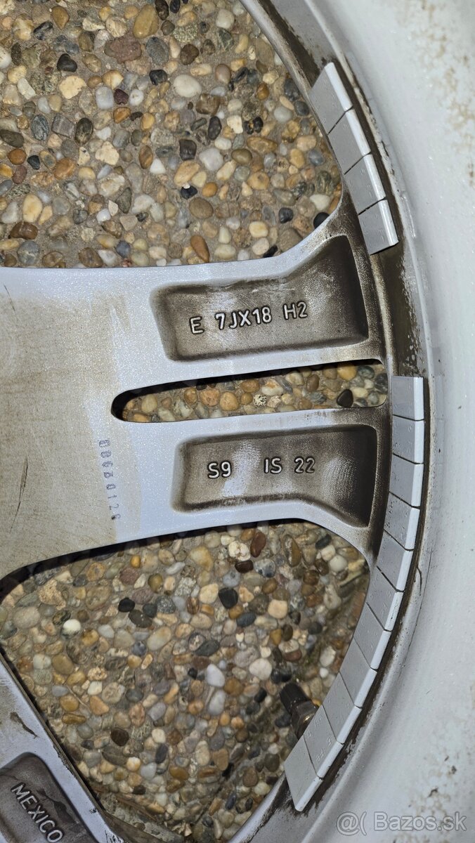 Predam orig disky BMW X3/X1 R18 225/60R18 7Jx18 H2 - 2