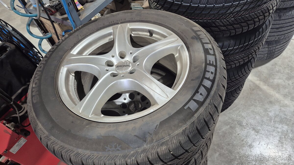 Zimne pneu na diskoch Audi Q7 - 2