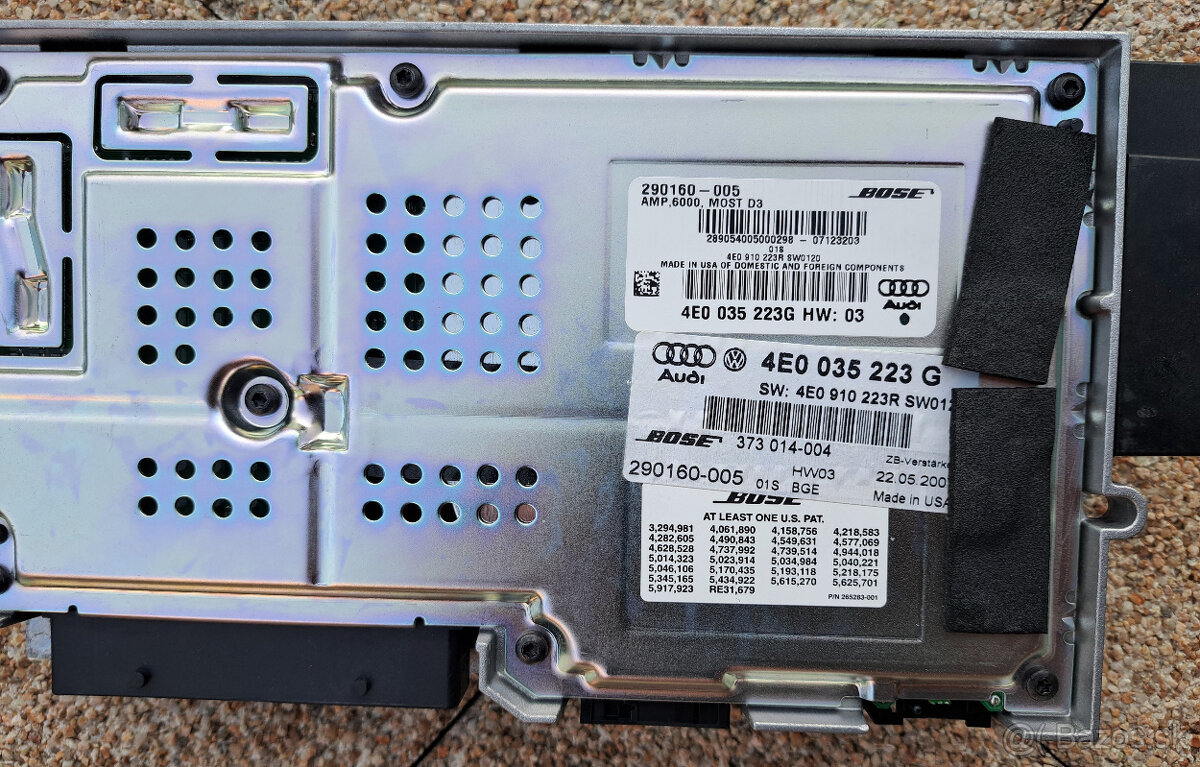 AUDIO BOSE Audi A8 D3 - 2