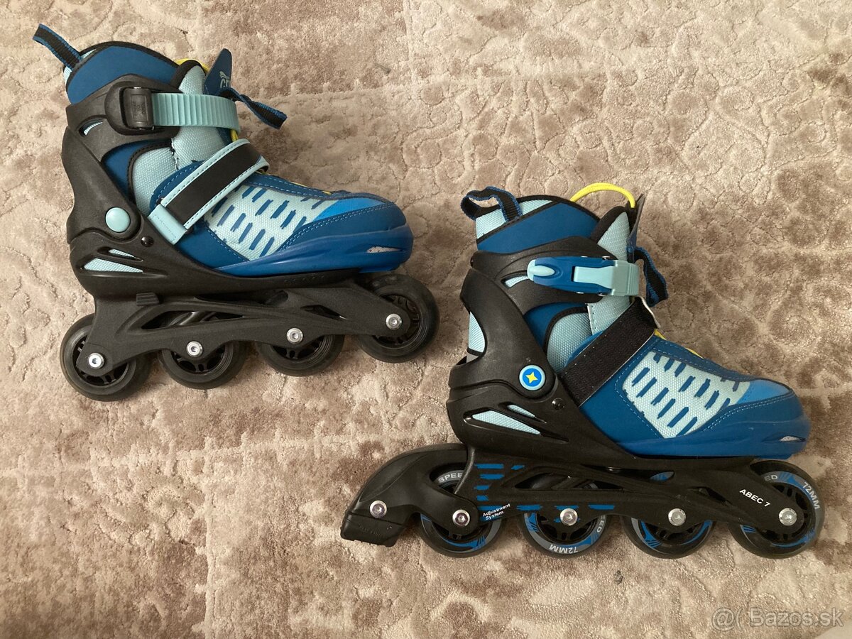 Kolieskové korčule Crivit 33-37 a chrániče - 2