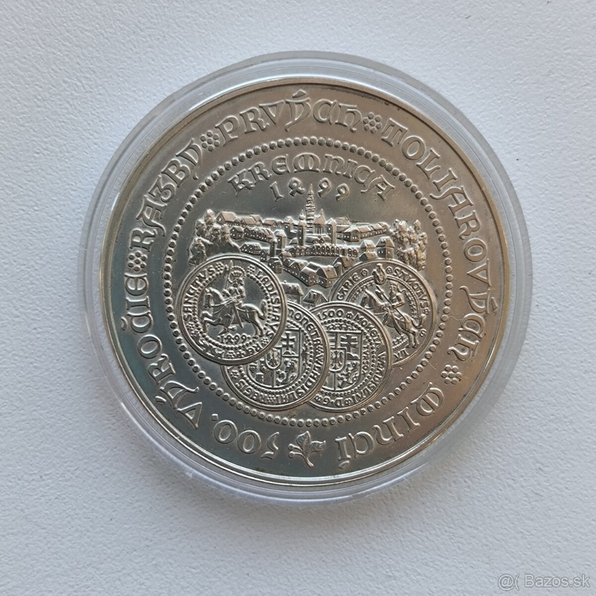 Strieborná minca 500 Sk - Toliar - Guldiner 1499 -1999 - 2