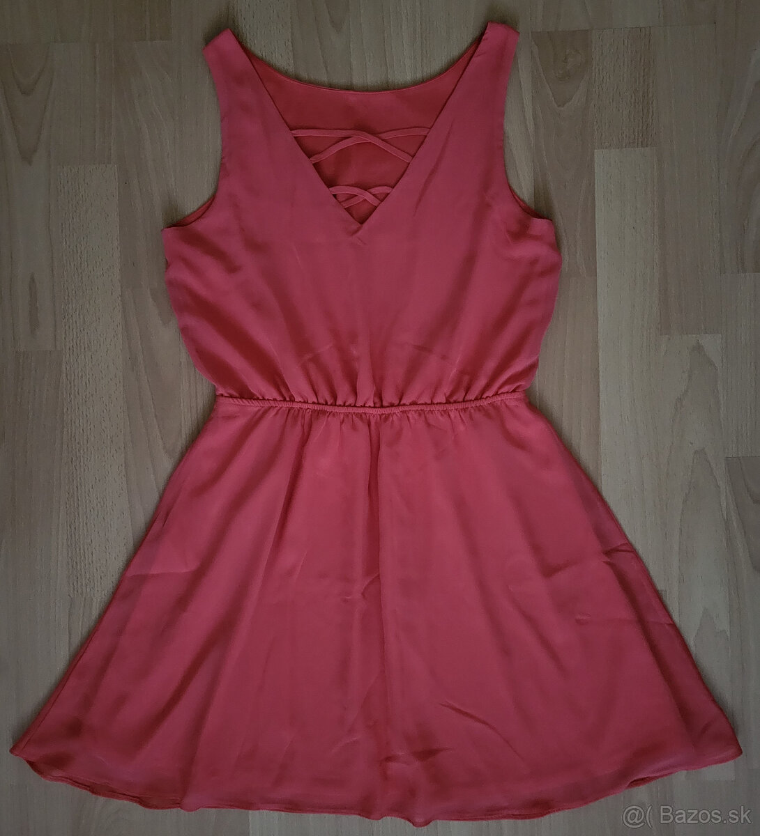 Šaty v oranžovej farbe - 2