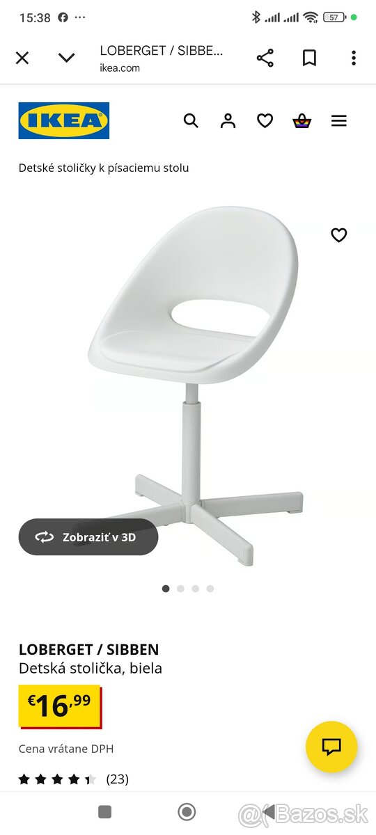 Stolička kancelárska - 2