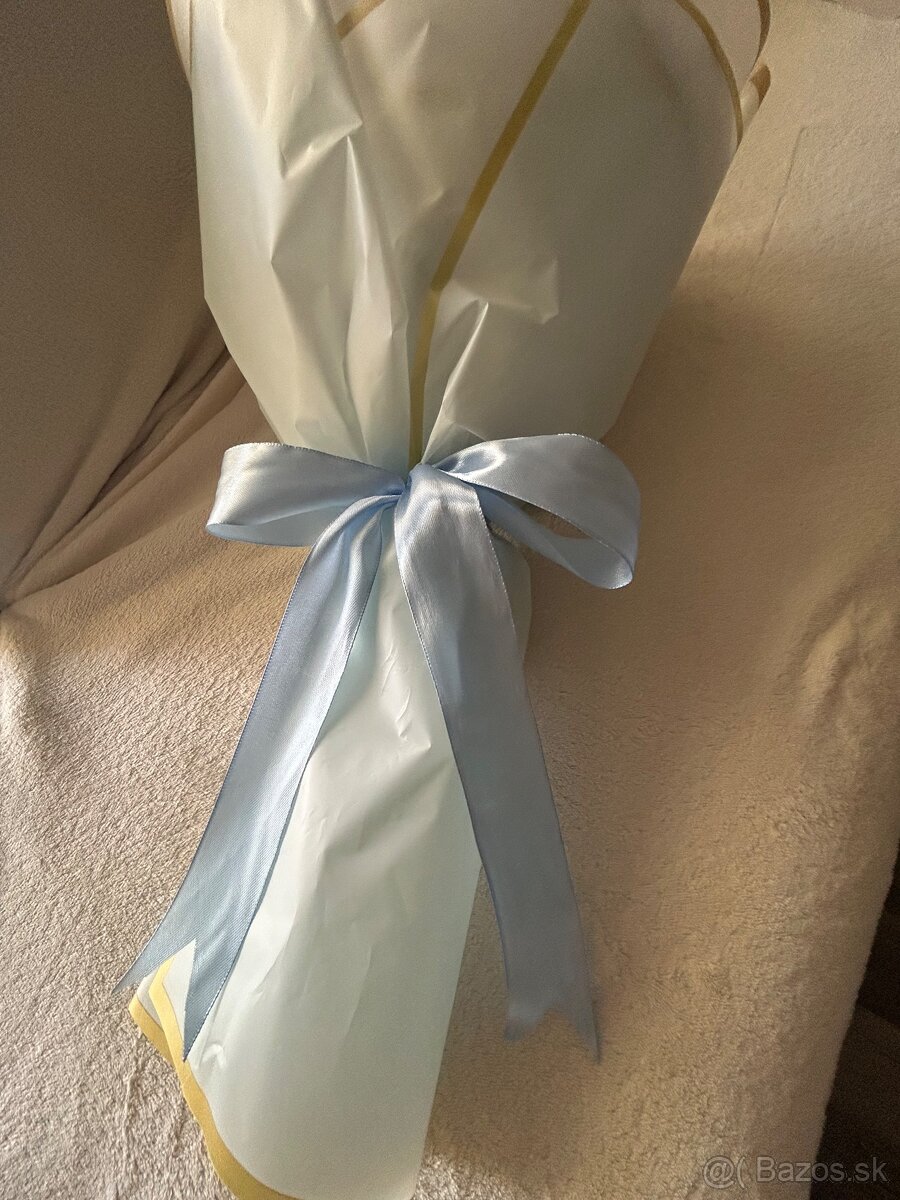 Kytica ruží zo stuhy - 2