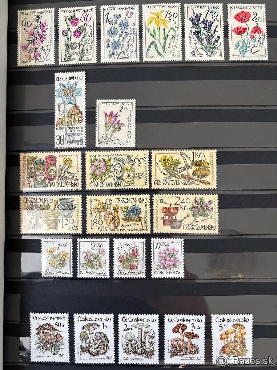 Poštové známky Československo - 2