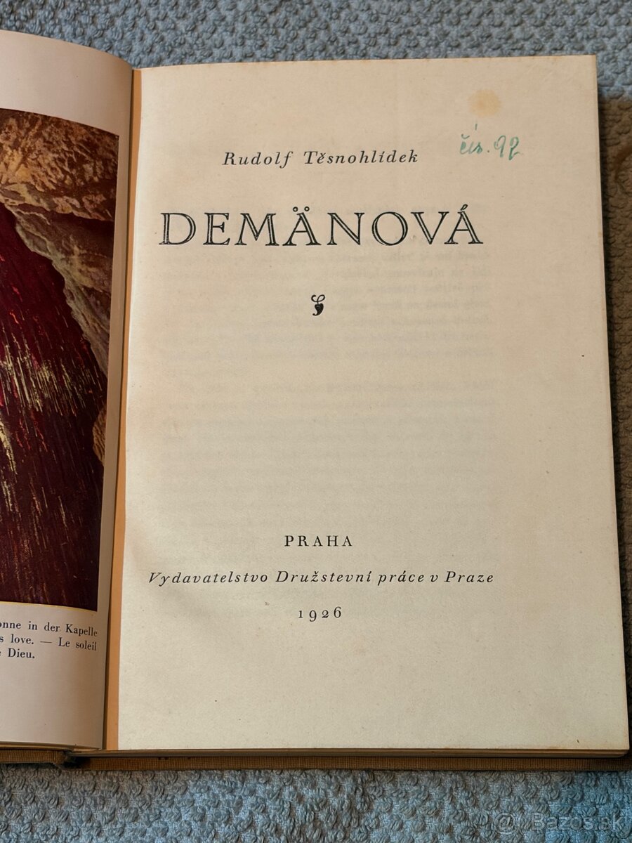 Kniha Demänová - 2
