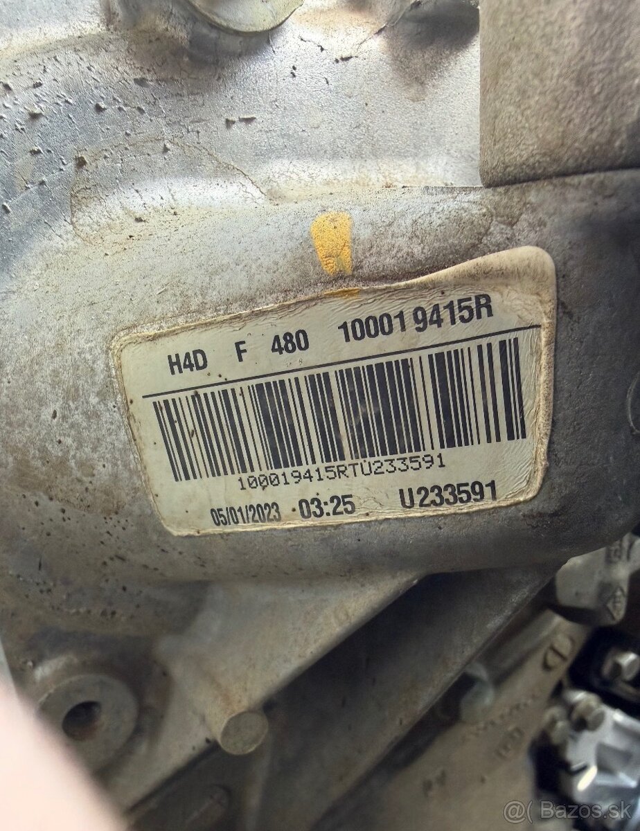 Motor Dacia Jogger r.2023 - 2