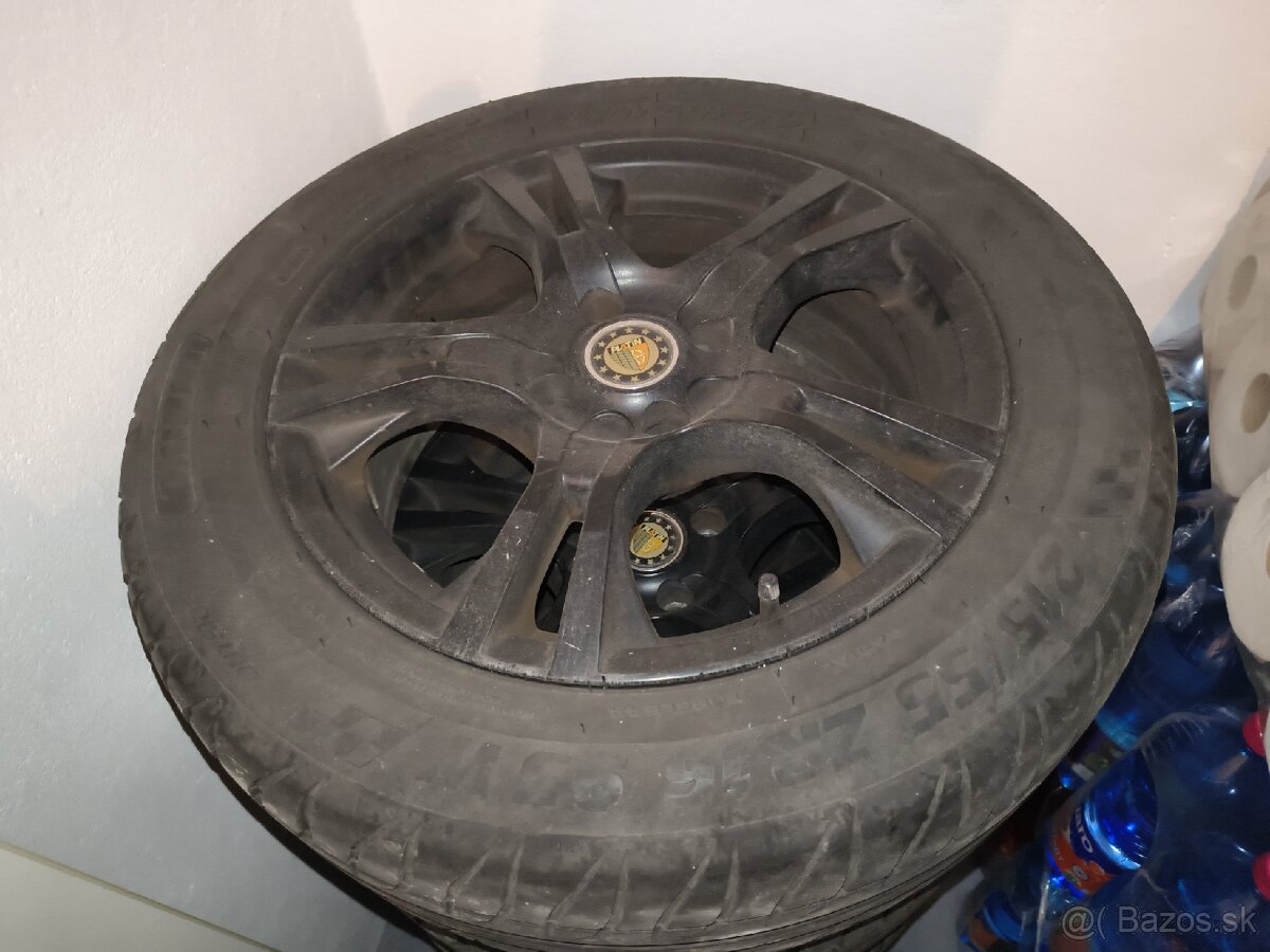 PLATIN 4x108 ET46 + pneu 215/55/R16 - 2