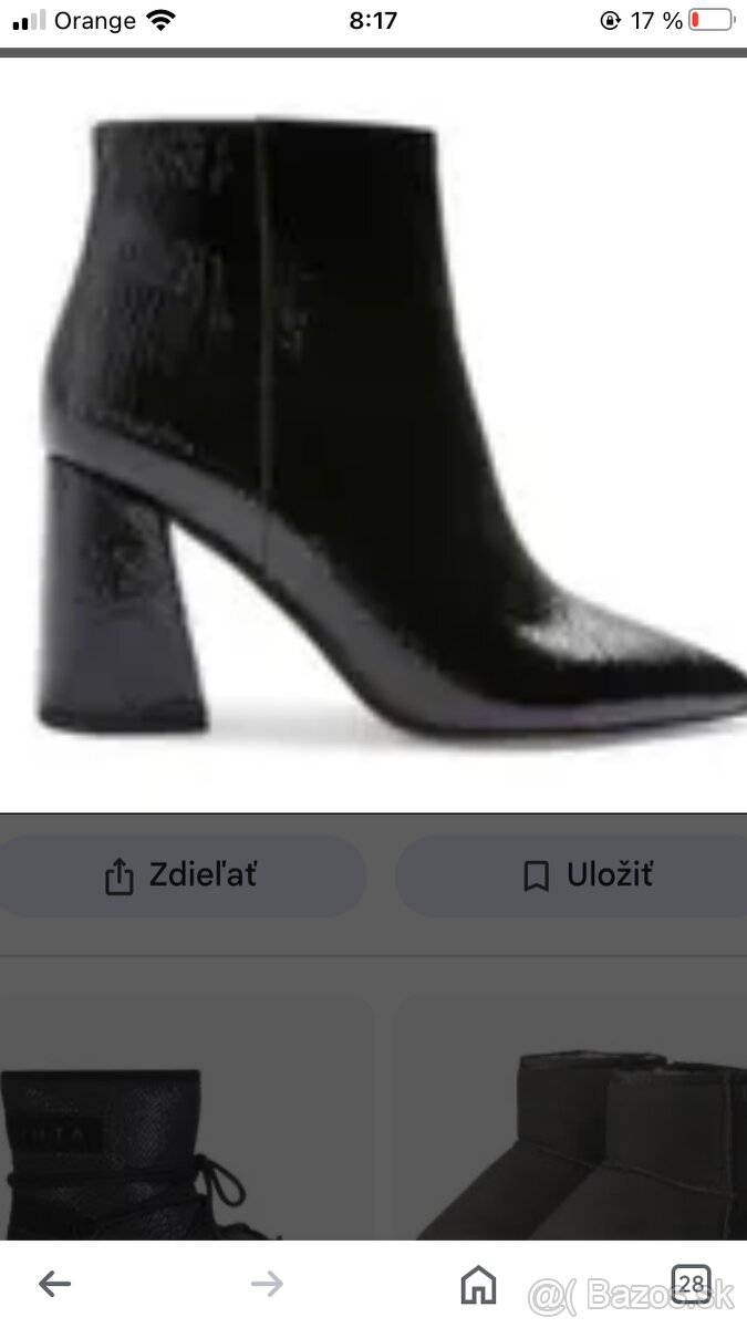 Členkové čižmičky - 2