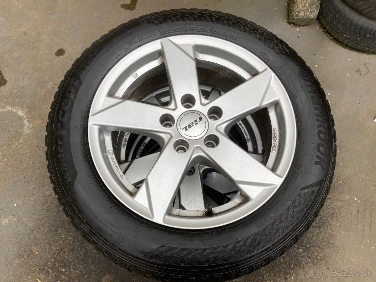 VW Audi 5x112 R16 diera 66mmaj 57mm - 2