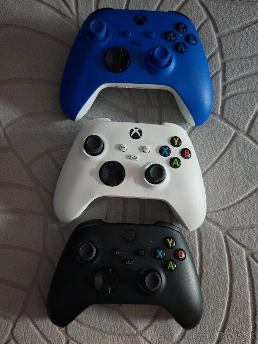 Xbox series s +3x gamepad orig. Prisl. Krabica - 2