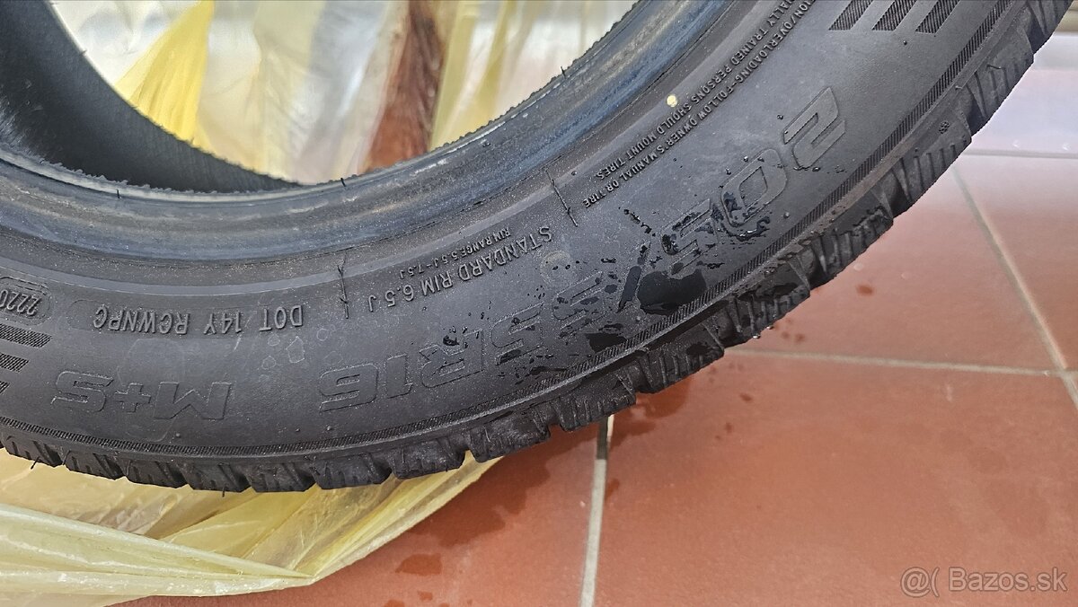 Zimné pneumatiky 205/55/R16 - 2