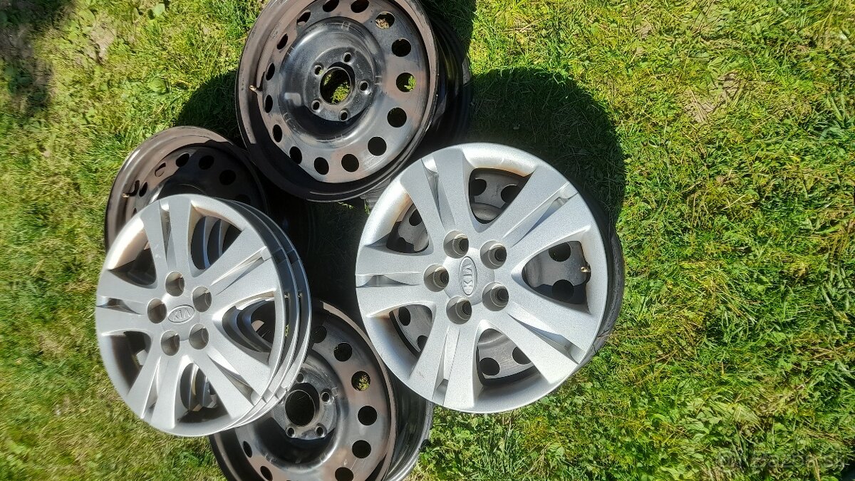 Disky+puklice na KIA-HYUNDAI R16 - 2