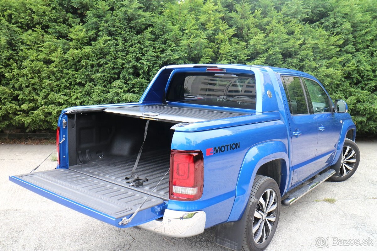 Hliníkovú roleta korby VW Amarok