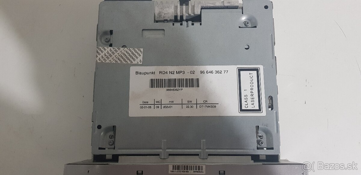 Autorádio Blaupunkt RD4 N2 autorádio s CD a MP3 - 2