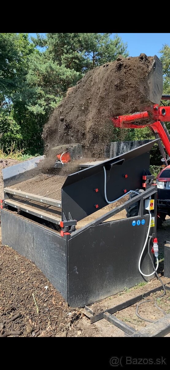 PRENÁJOM MOBILNEJ TRIEDIČKY ZEMINY - 2