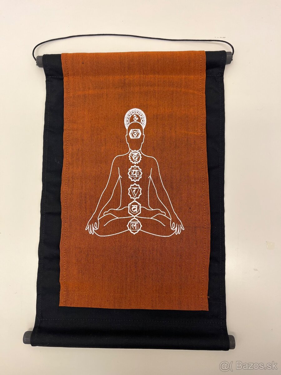Chakra / Čakry obraz na textílií - 2