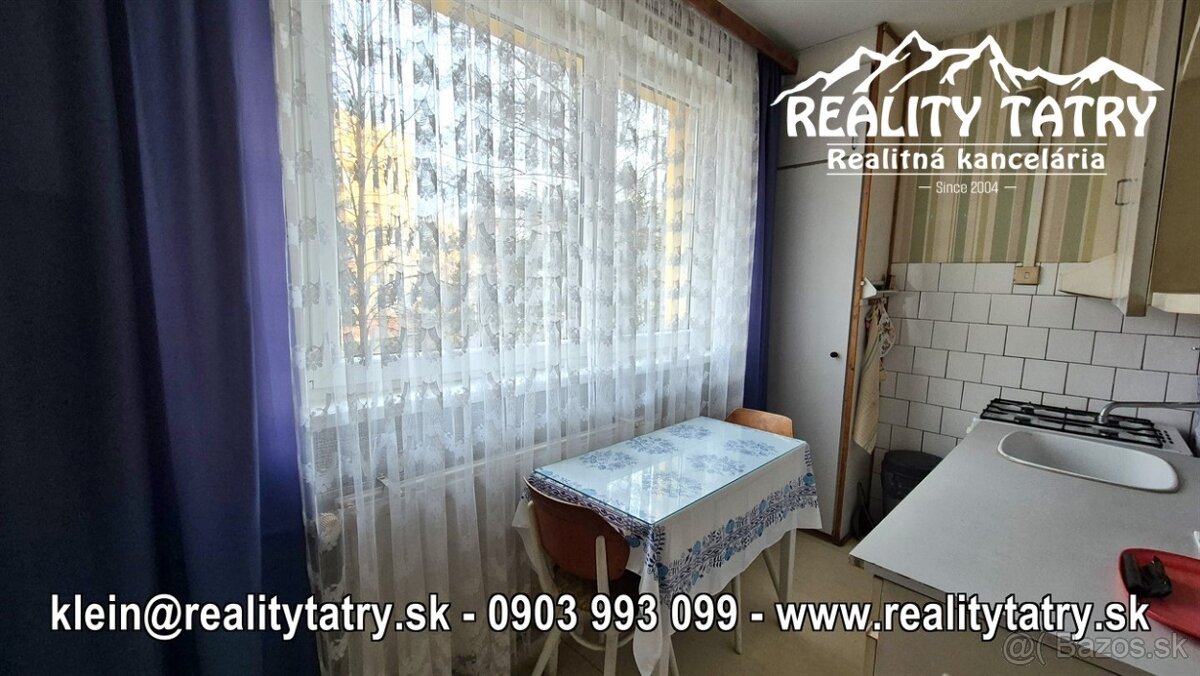 Byt 3 izbový 67 m2 ul. L.Svobodu v Poprade - TOP LOKALITA - 2