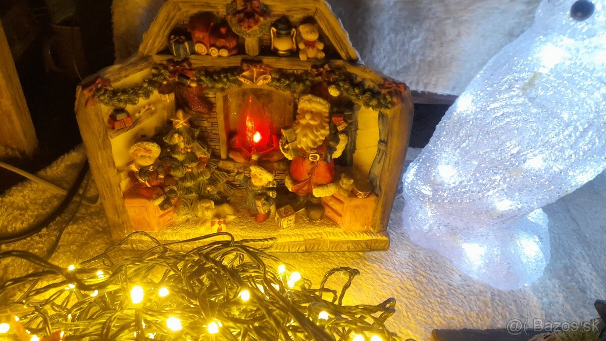 Vianočné svetielka, ozdoby - 2