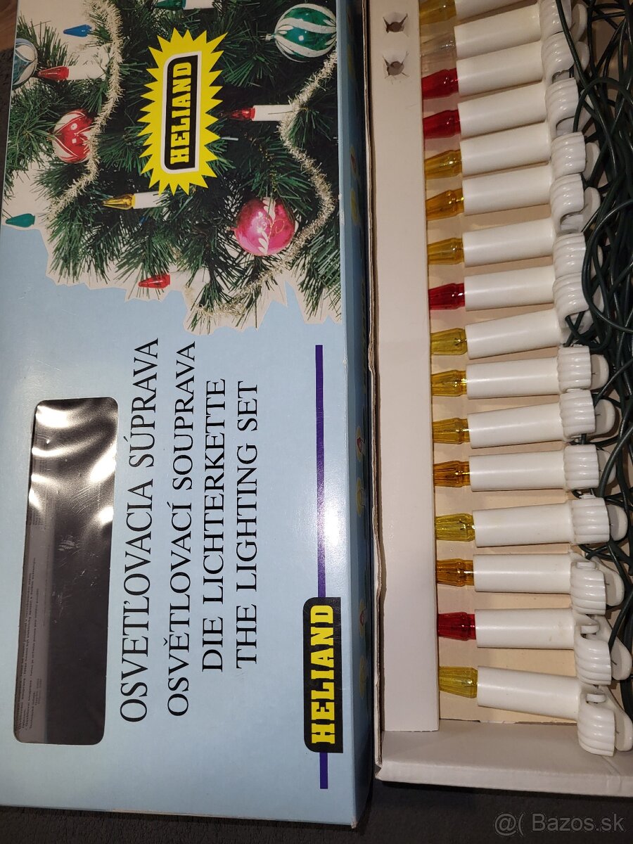 Retro vianocne osvetlenie 30 euro - 2