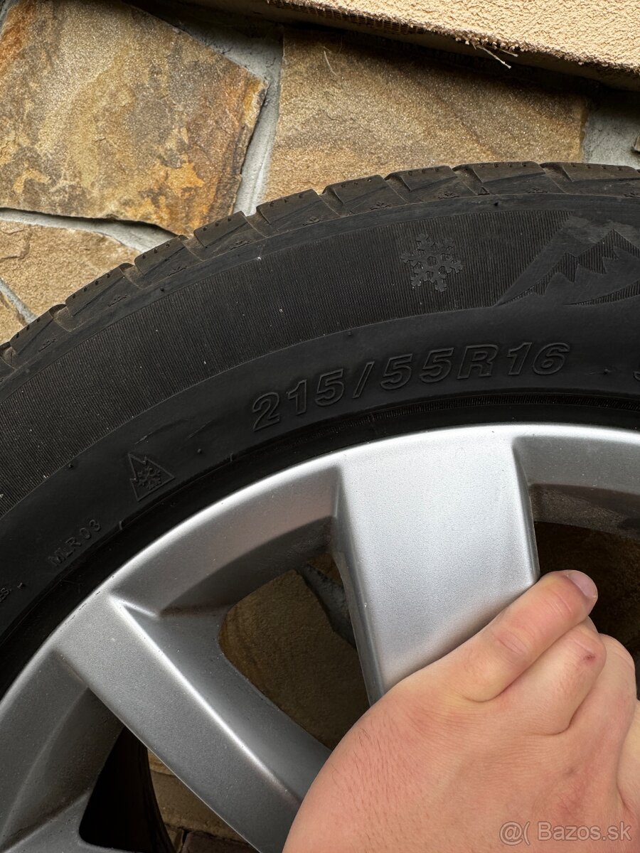 R16 215/55 zimné 5x112 - 2