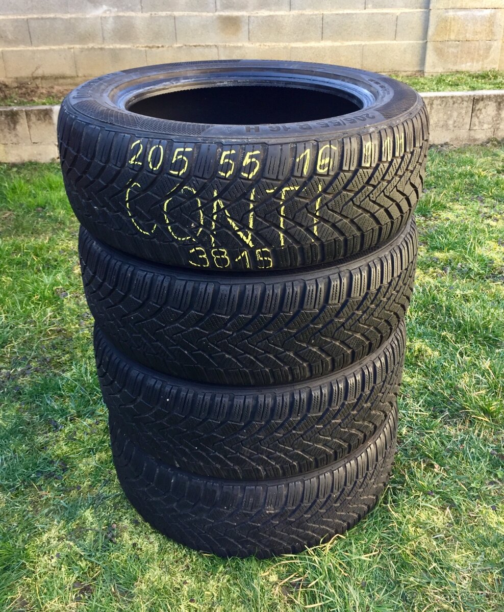 205/55 r16 zimné Continental 91H - 2