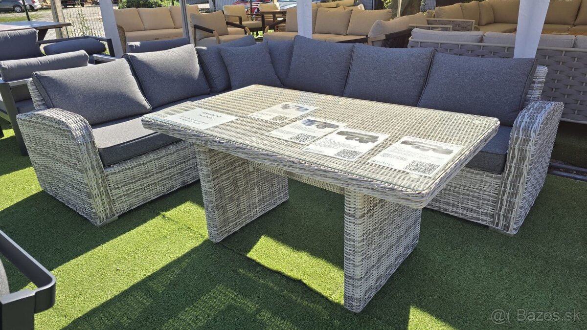 Ratanová rohová zostava - 2