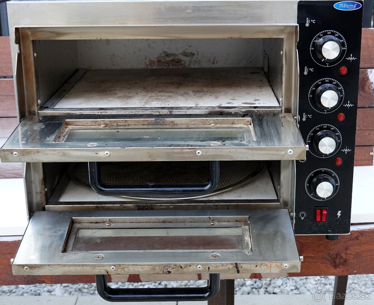 Maxima Compact Pizza pec 2×40 cm, 230 V (09362155) - 2