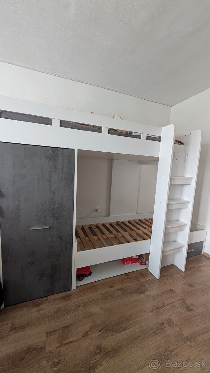 Dvojposchodová posteľ - 2