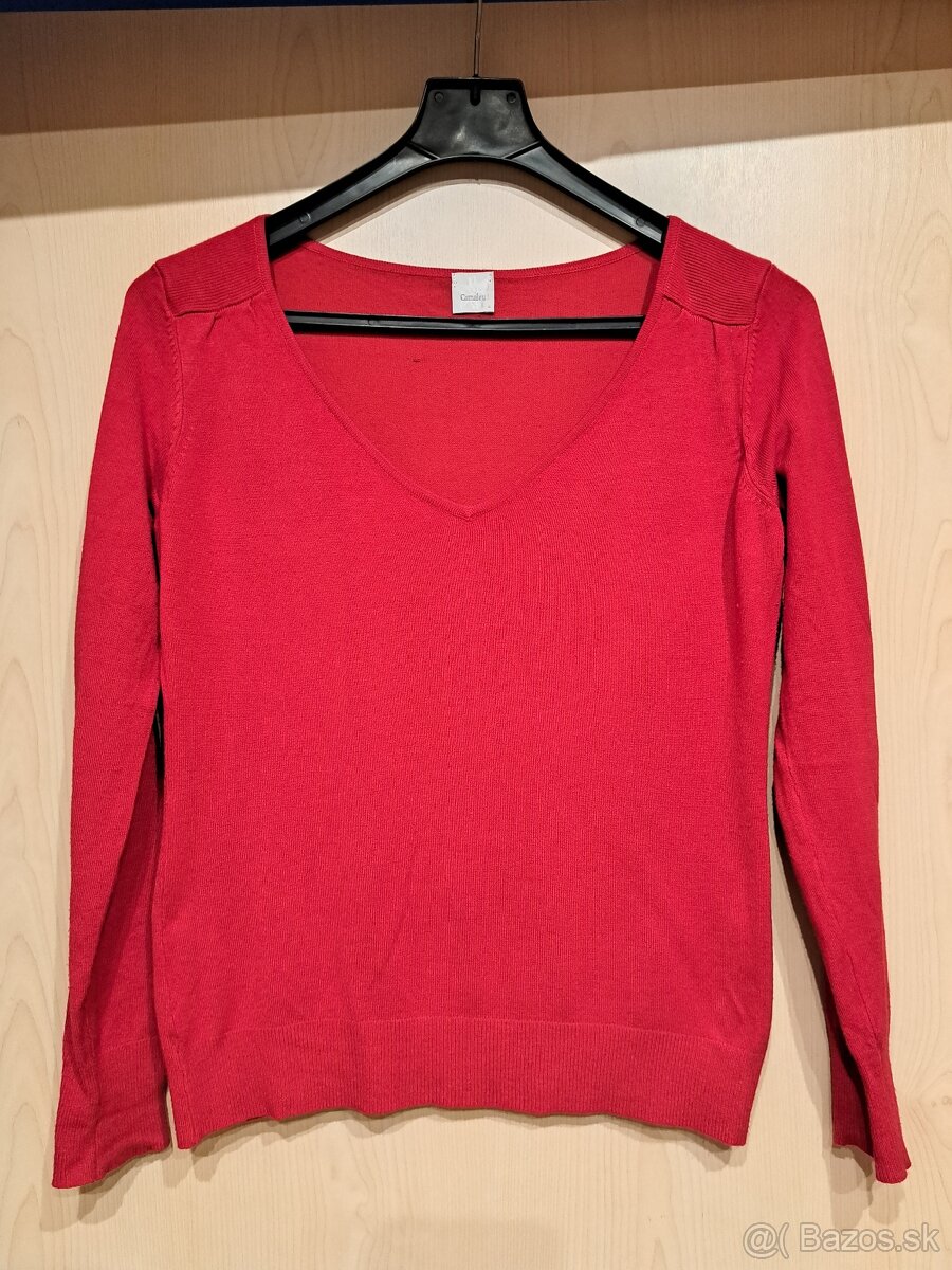 damsky svetrik cerveny - 2