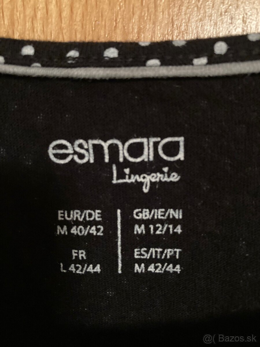 Tehotenské pyžamové tričko zn. Esmara - 2