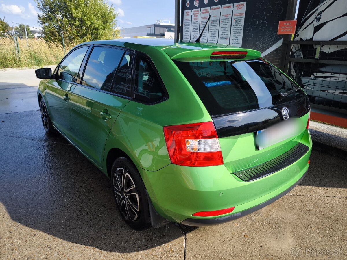 🟢 ŠKODA RAPID SPACEBACK 1.2 TSI 63 kW – 2015 – TOP STAV - 2