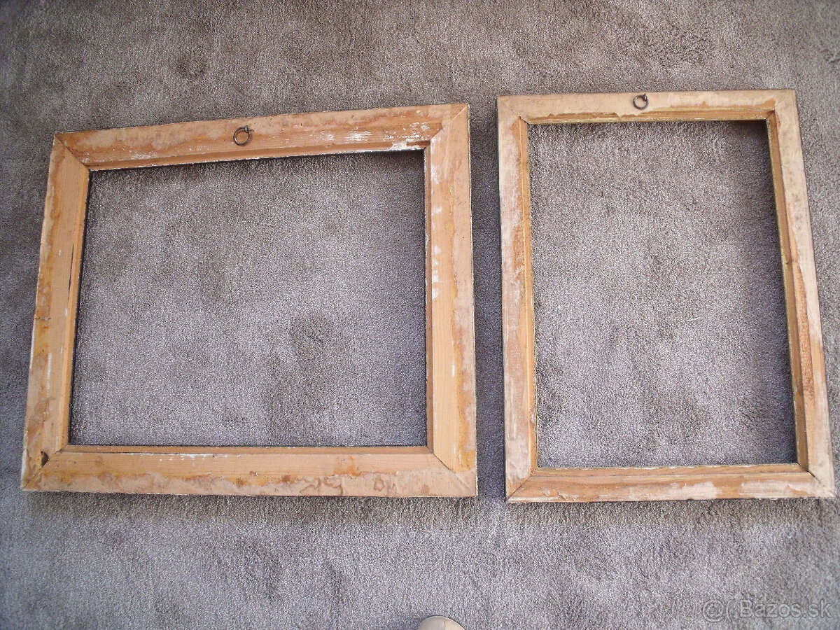 Predám zdobené drevené rámy - 2