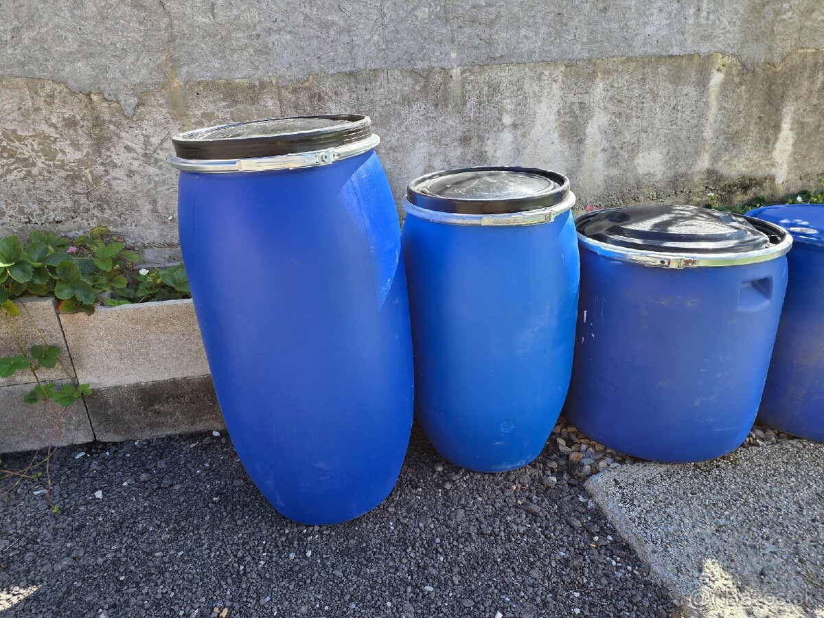 Plastové sudy 150L - 120L - 2