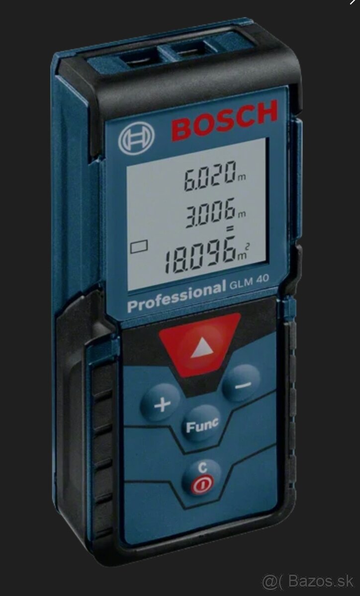 laserový merač vzdialeností Bosch GLM 40 Professional. - 2