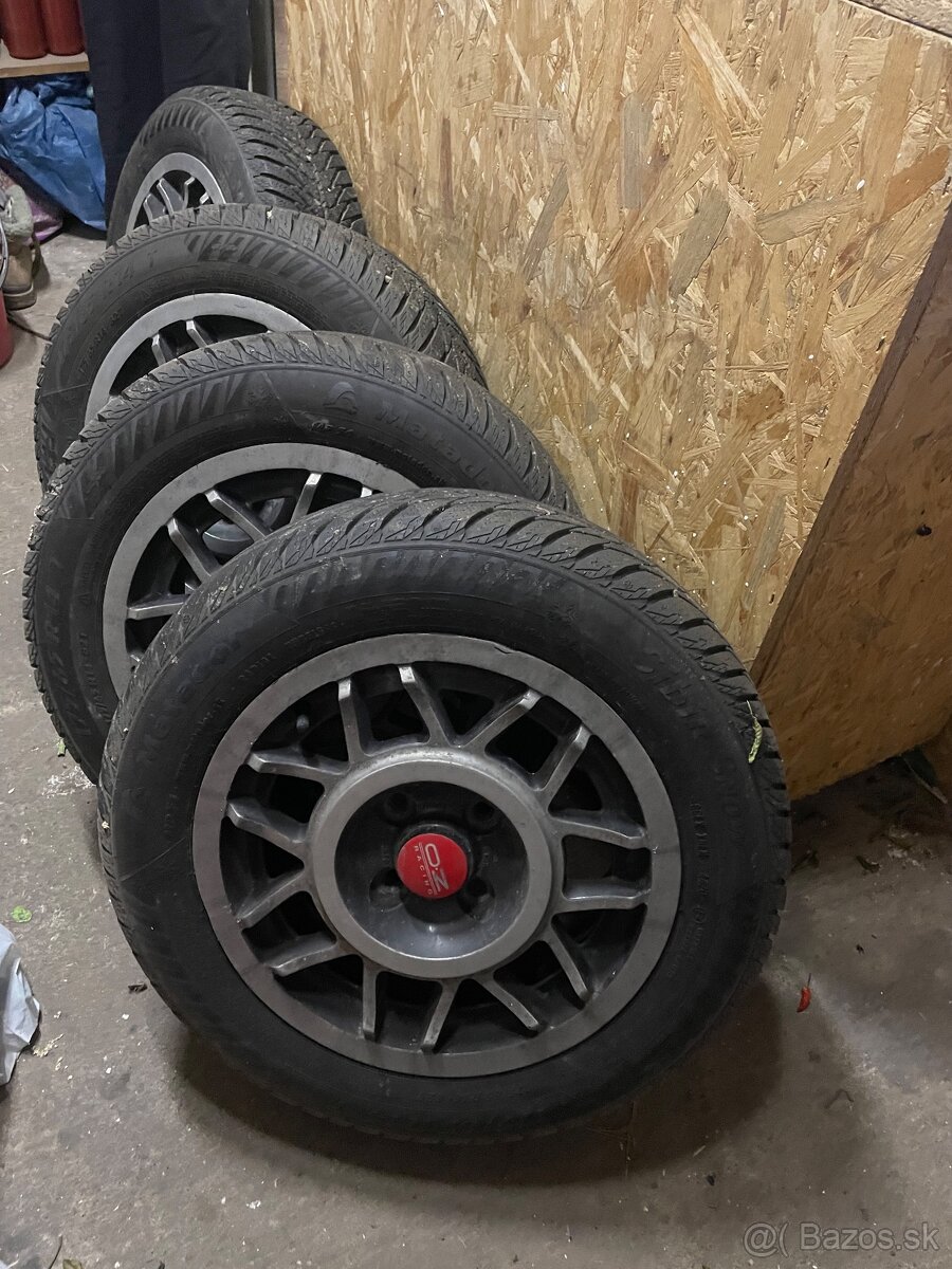 VW Snowflake disky + zimné pneumatiky 175/65 R14 – 4×100 - 2