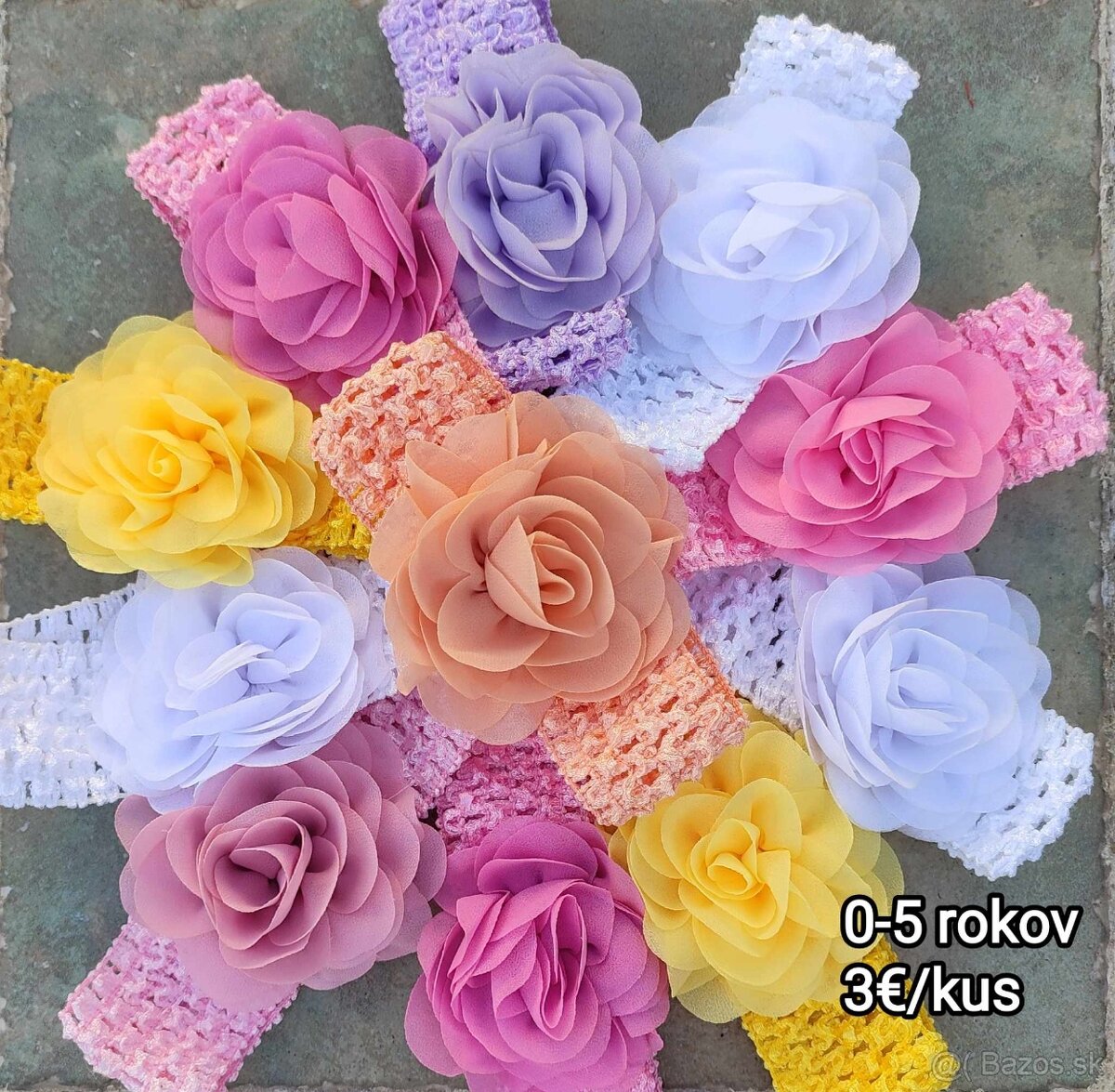 Pružná detská čelenka - 2