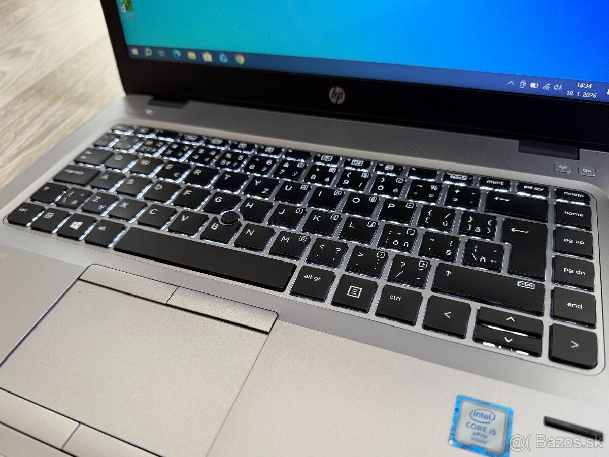 Predám notebook HP EliteBook 840 G3 (nová batéria) - 2