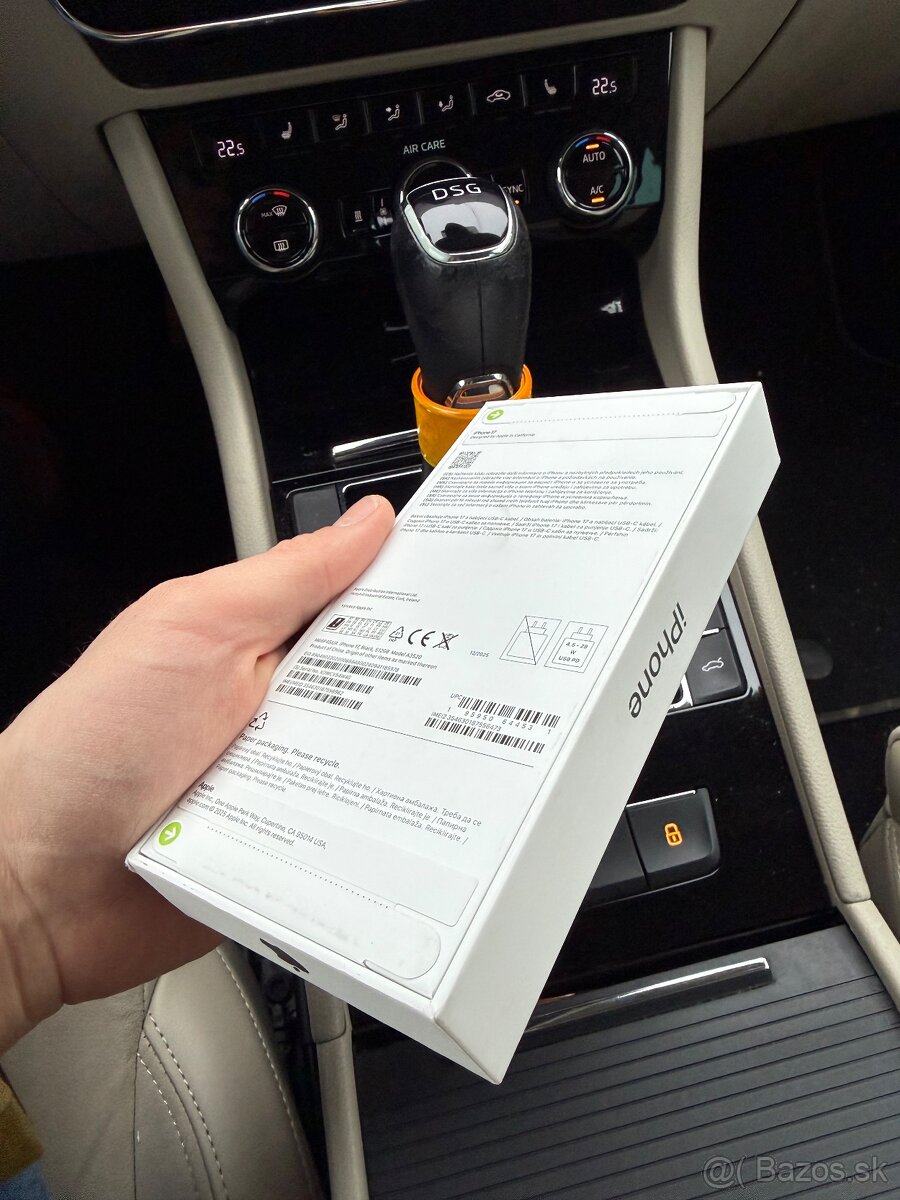 Apple iPhone 17 Black 512GB, Nový , záruka - 2