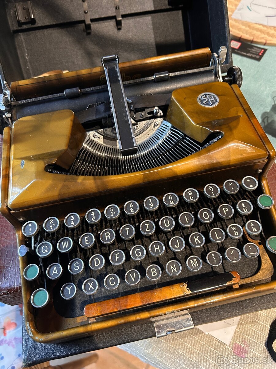 Zberateľský písací stroj ERIKA 5 (cca 1930) - 2