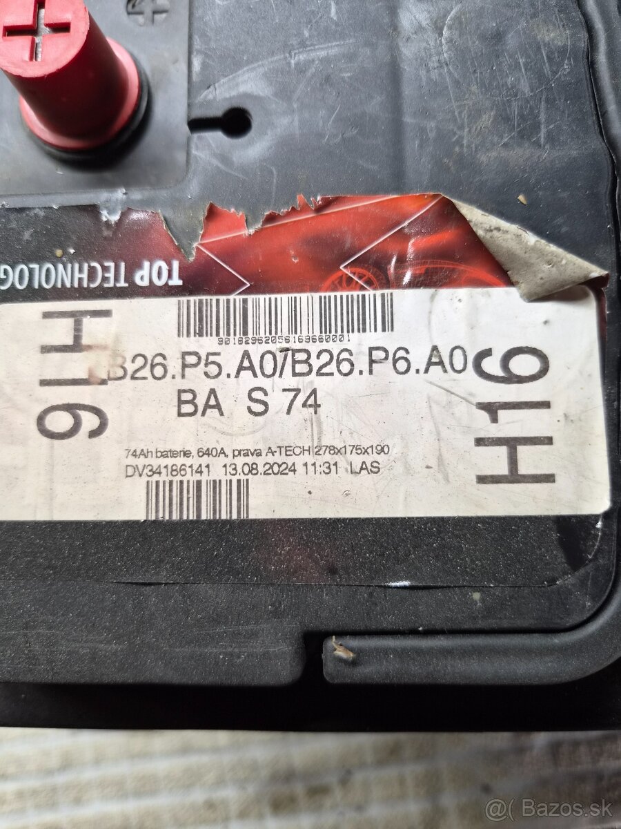 Autobateria 12V/ 74Ah - 2