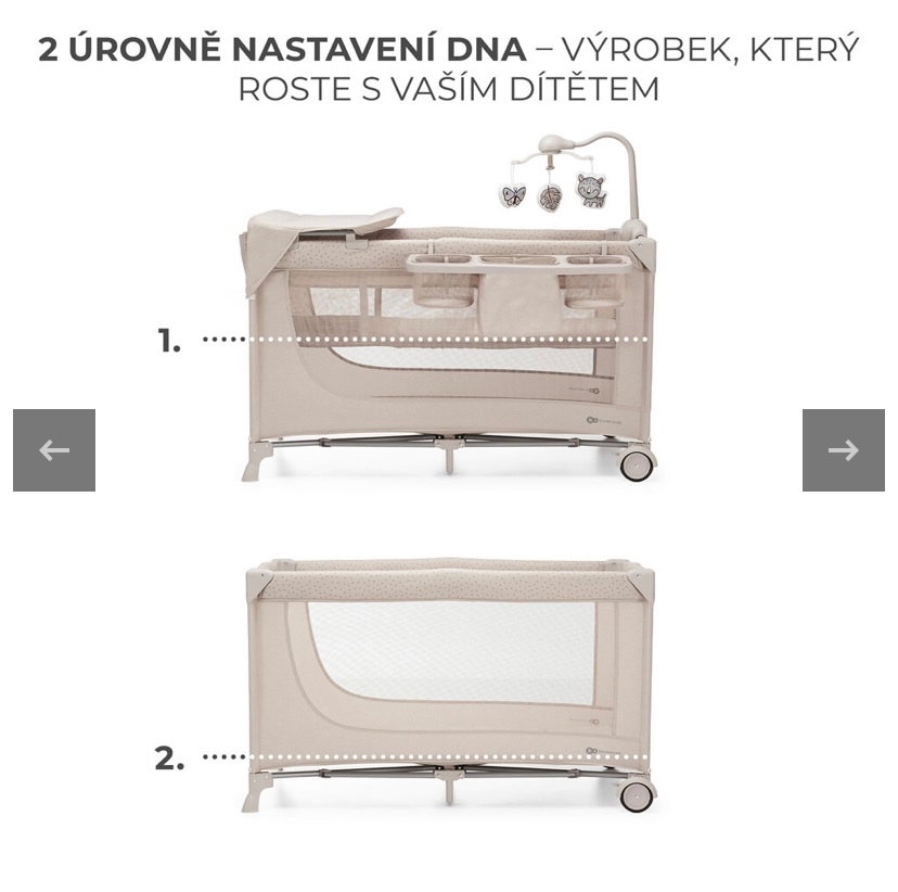 Cestovná postielka - 2