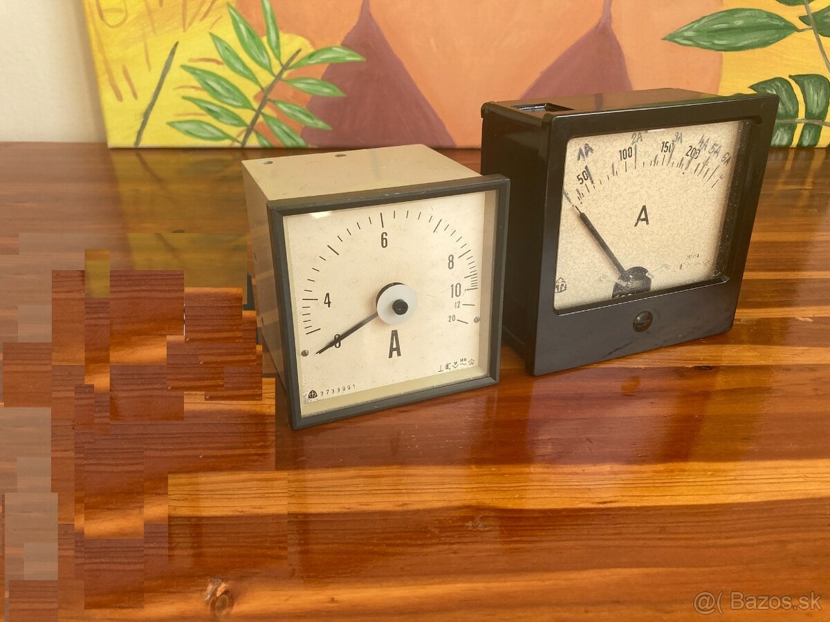 Panelové ampérmetre AC 50Hz - 2