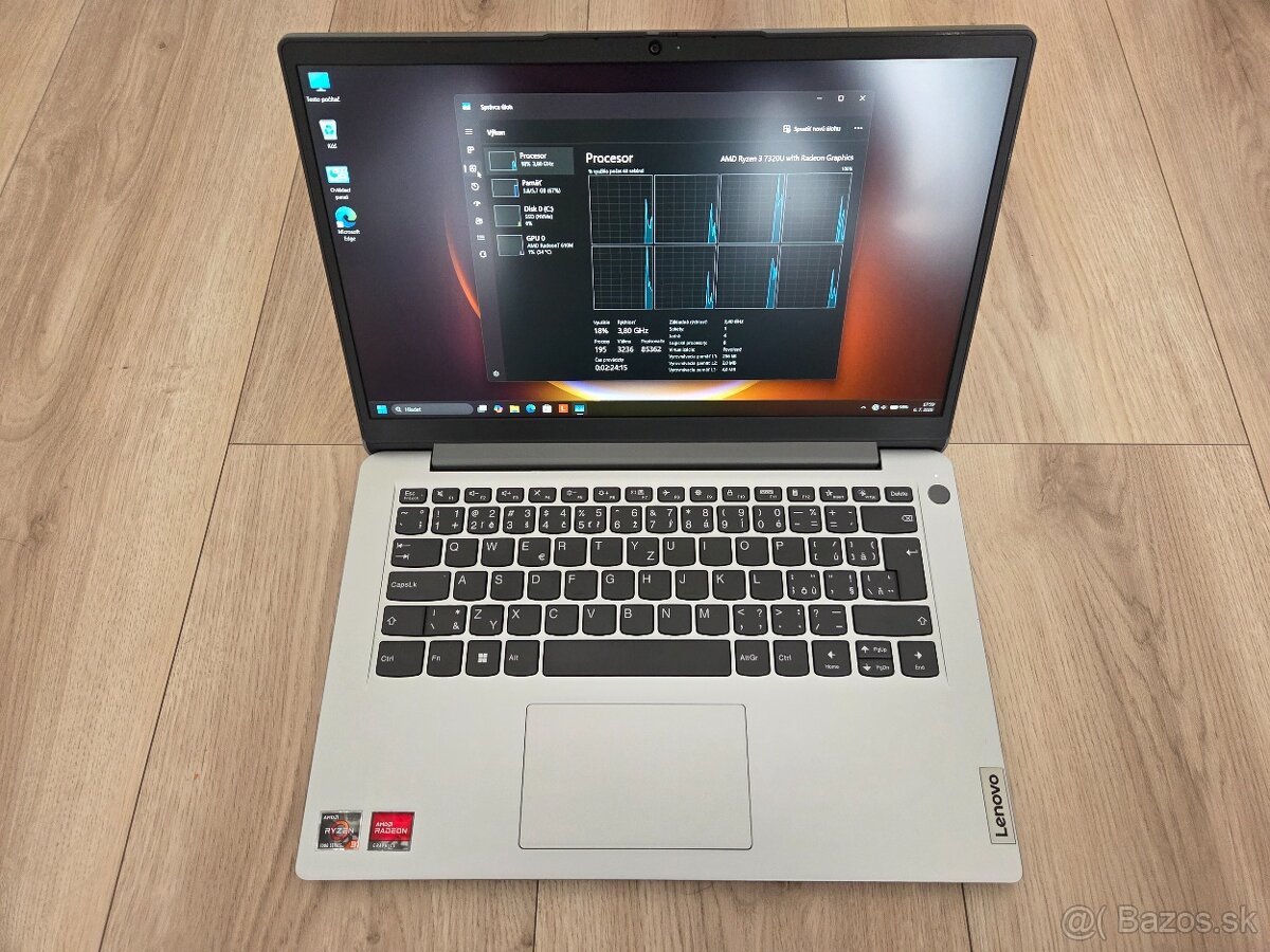 LENOVO IdeaPad 1 14AMN7 Cloud Grey - 2