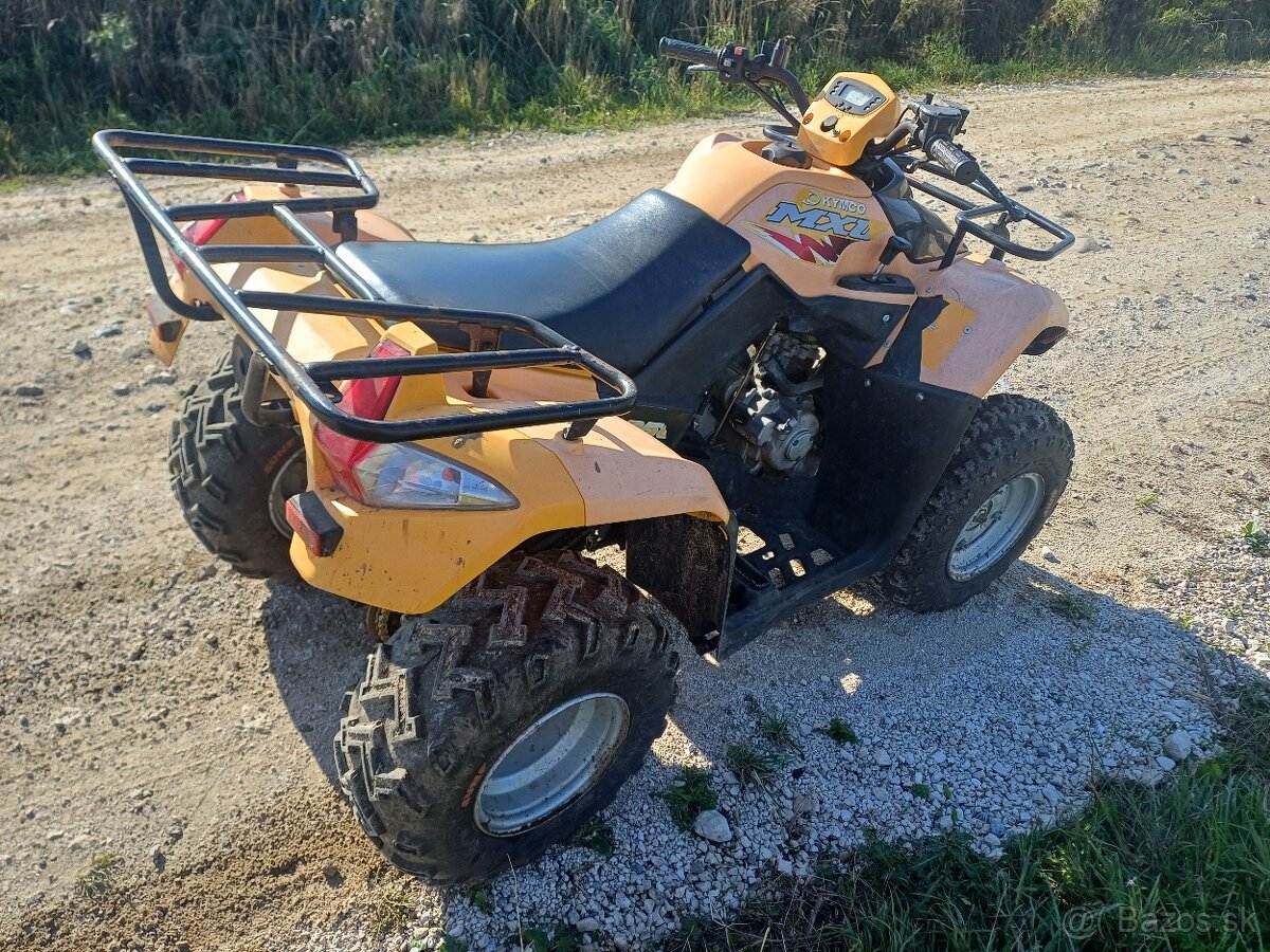 Kymco mxu250, stvorkolka automat, spiatočka - 2