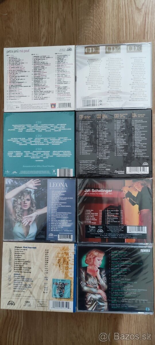 Prodám CD České a Slovenské - 2