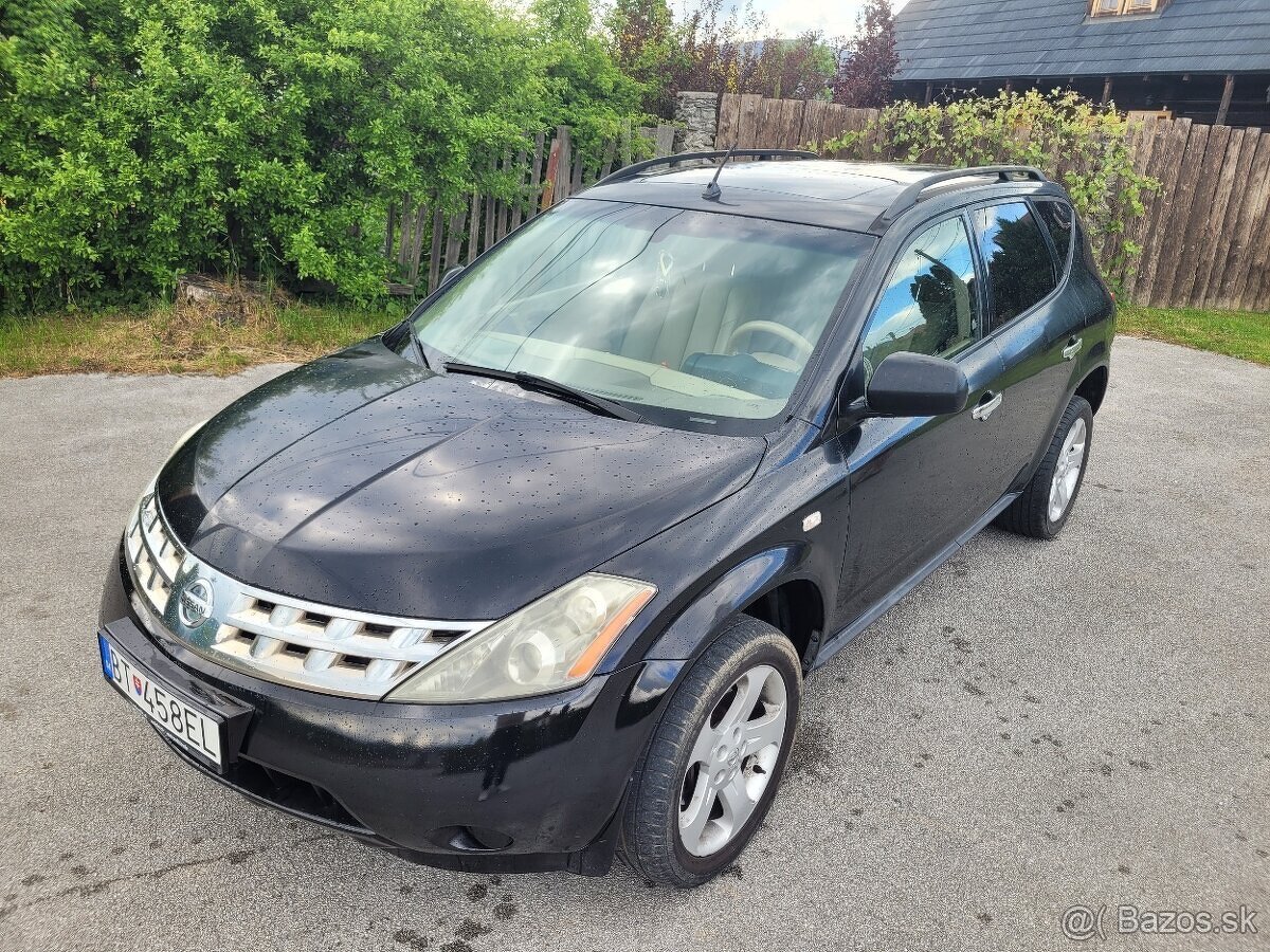 Nissan Murano 3,5 SUV 4x4 AT ťažné 225tis - 2