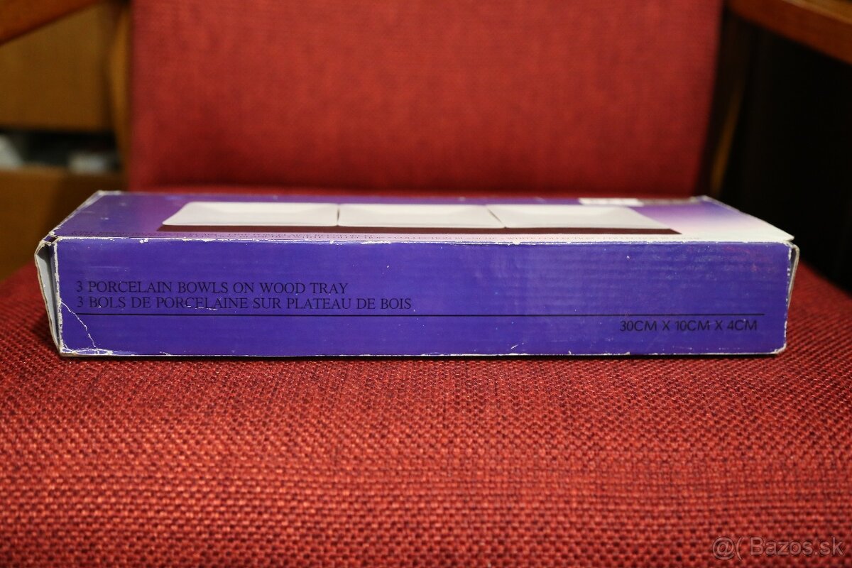 Porcelánové misky na omáčky, oriešky - 2